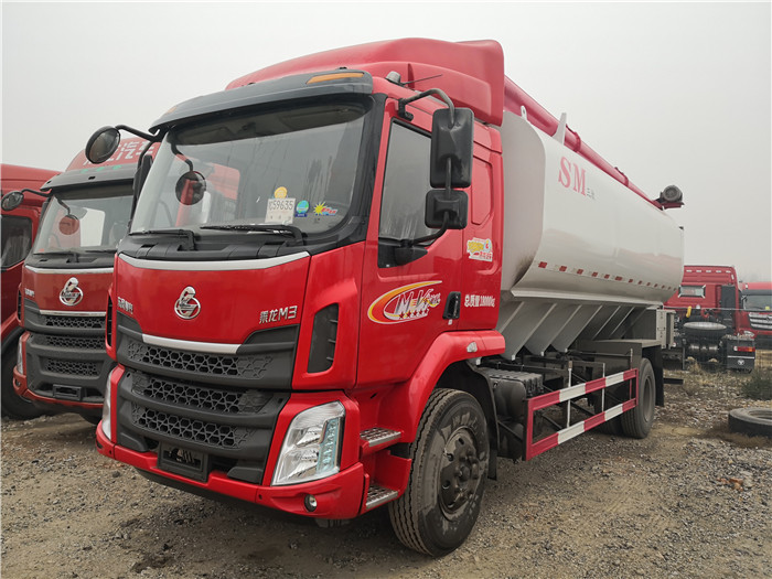 東風圓罐28方散裝飼料運輸車